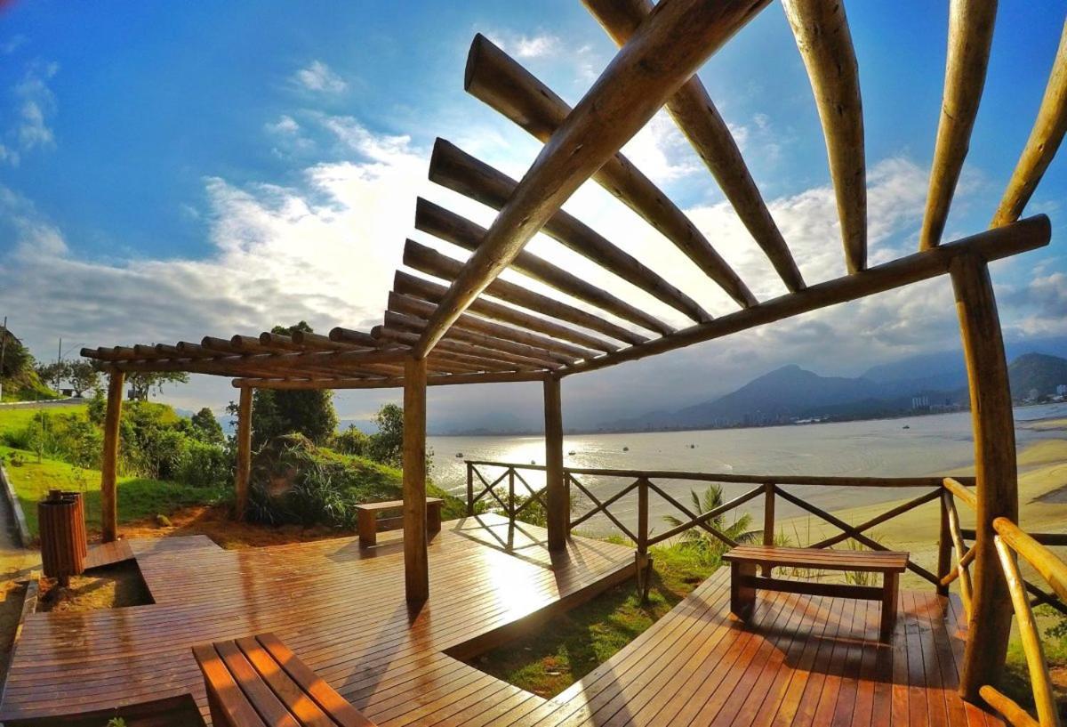 Apto Lindo E Aconchegante Com Piscina 202A Caraguatatuba Bagian luar foto